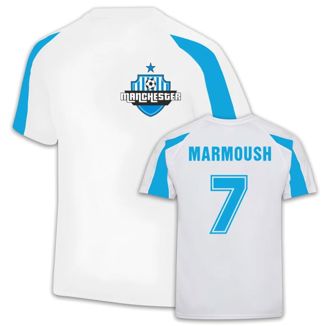 Manchester City Sports Training Jerseys (Marmoush 7)