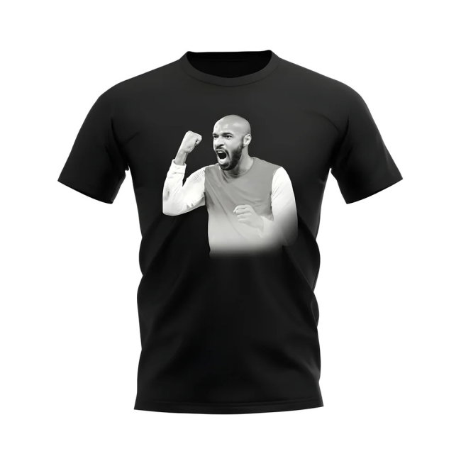 Thierry Henry Legend T-Shirt (Black) (Your Name)