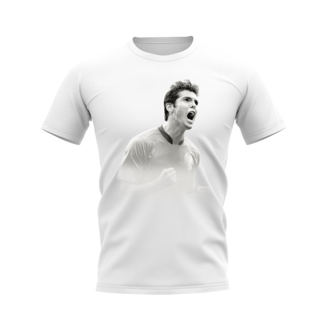 Kaka Legend T-Shirt (White) (Your Name)