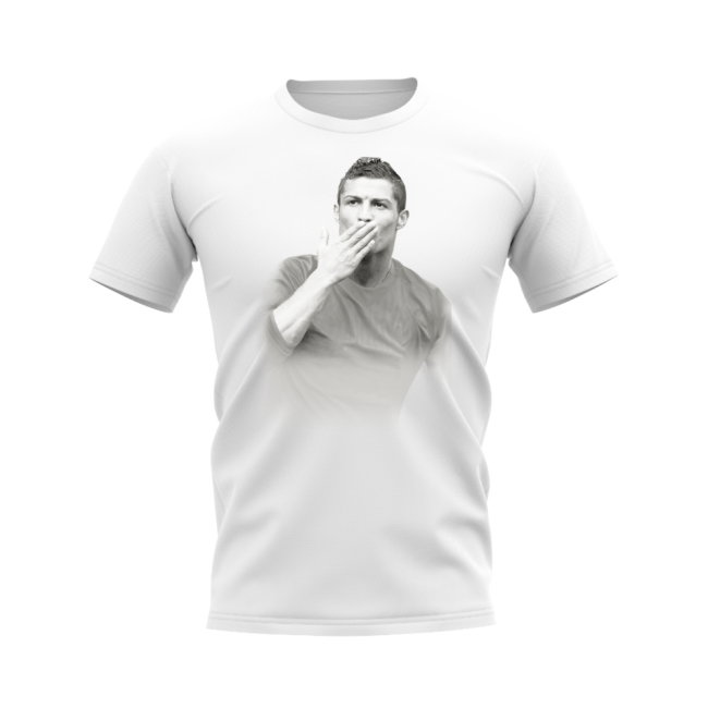 Cristiano Ronaldo Legend T-Shirt (White) (Your Name)