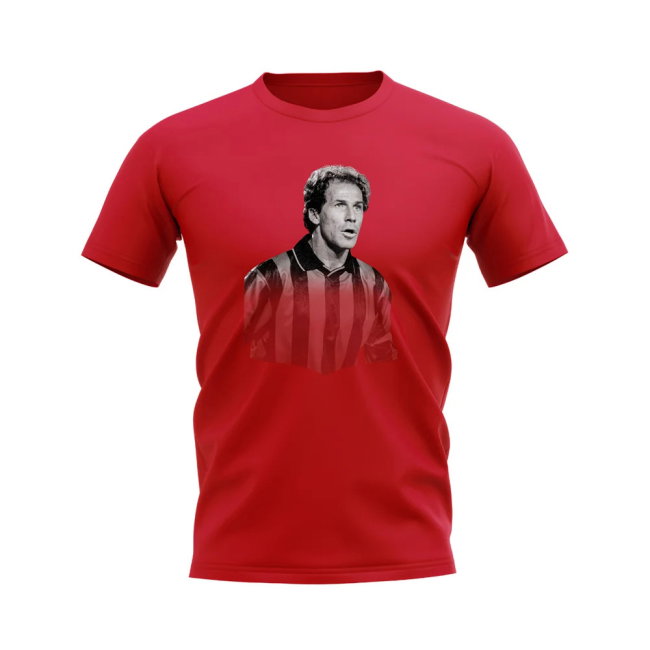 Franco Baresi AC Milan Legend T-Shirt (Red)