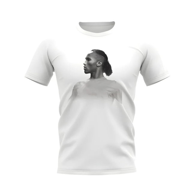 Didier Drogba Chelsea Legend T-Shirt (White)