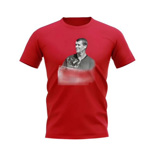 Roy Keane Manchester United Legend T-Shirt (Red)