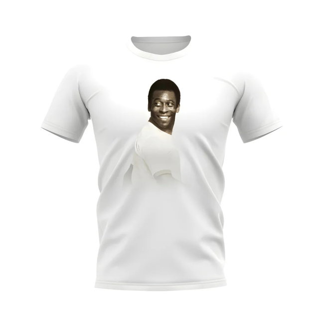 Pele Brazil Legend T-Shirt (White)