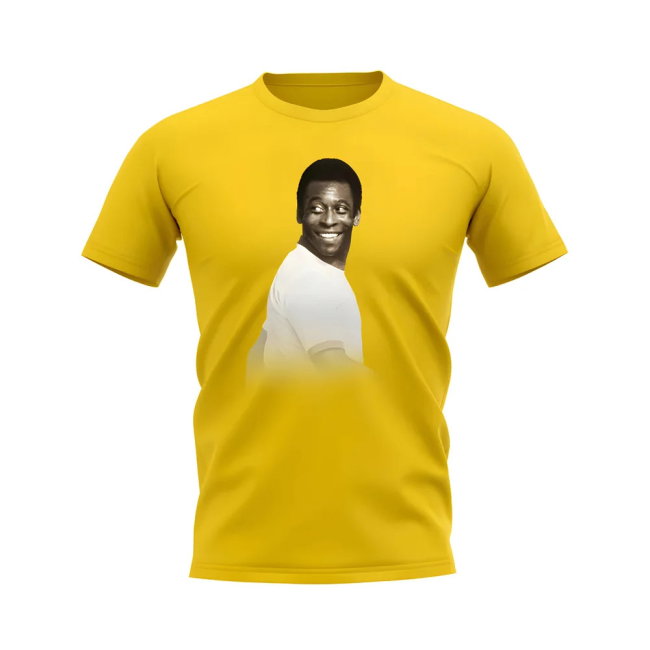 Pele Brazil Legend T-Shirt (Yellow)