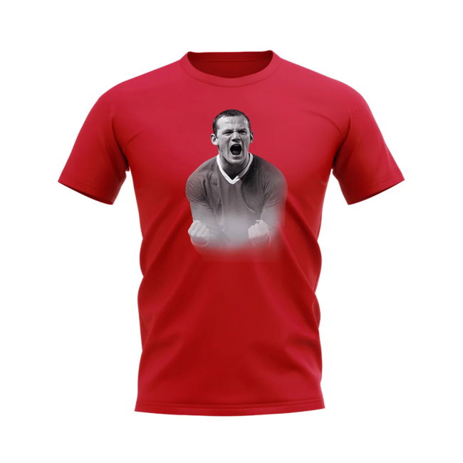 Wayne Rooney Manchester United Legend T-Shirt (Red)