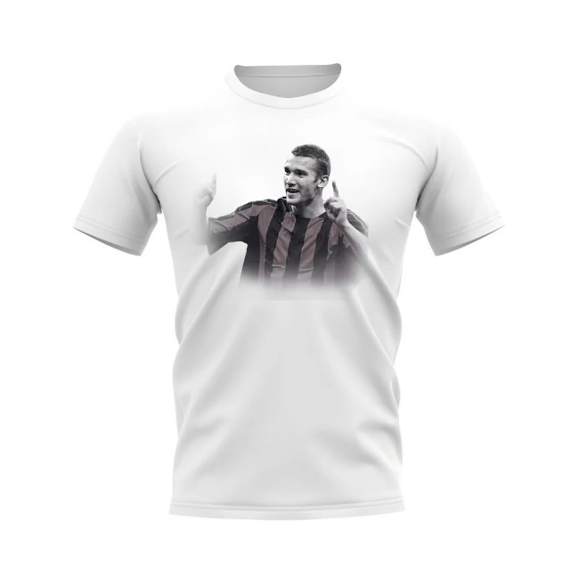 Andriy Shevchenko AC Milan Legend T-Shirt (White)