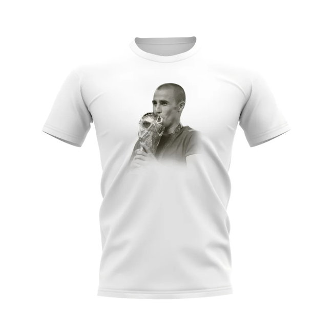 Fabio Cannavaro Italy Legend T-Shirt (White)
