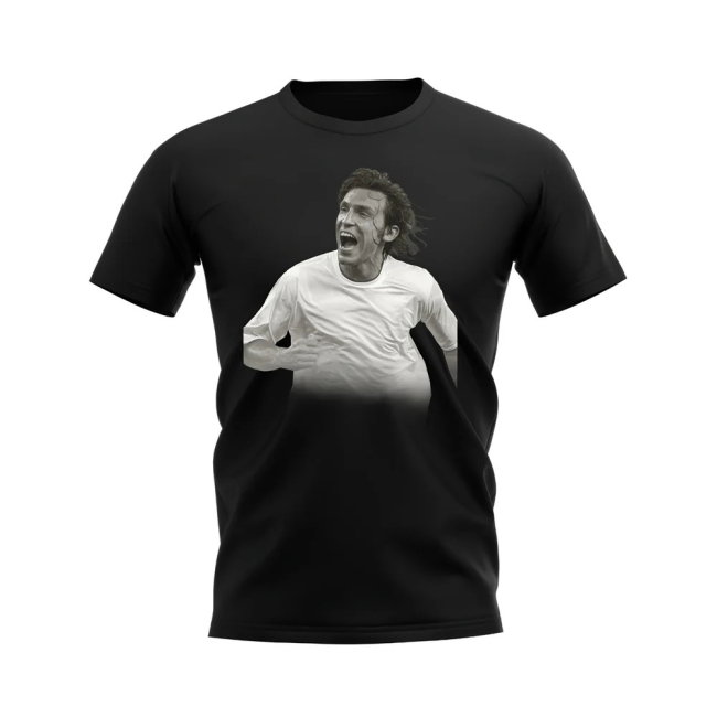 Andrea Pirlo Italy Legend T-Shirt (Black)