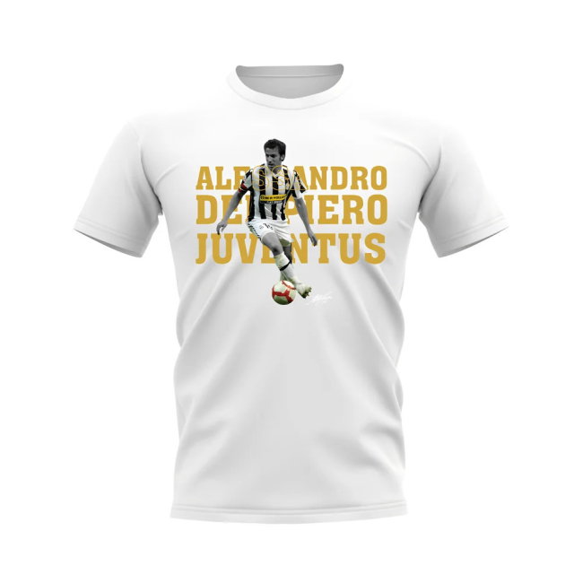 Alessandro Del Piero Juventus Player Tee (White)
