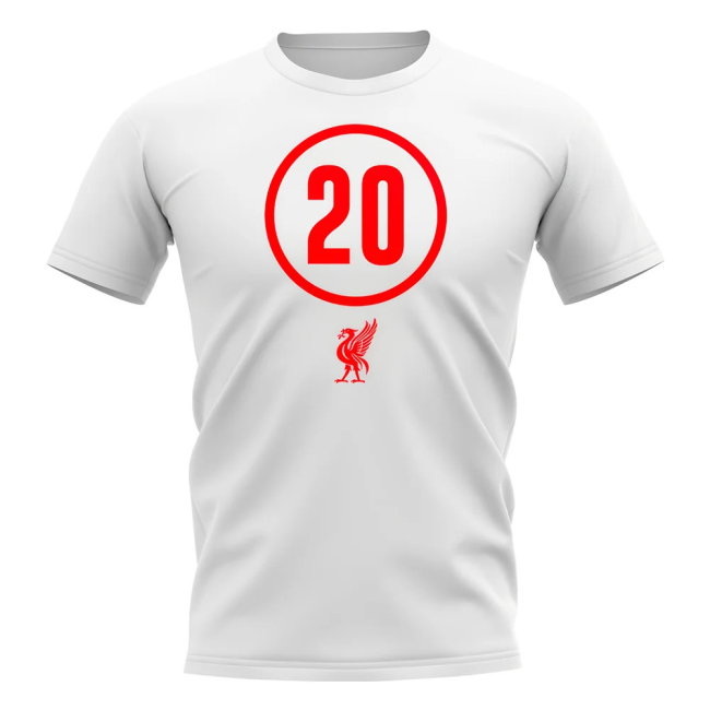 Liverpool 20 Titles T-Shirt (White)