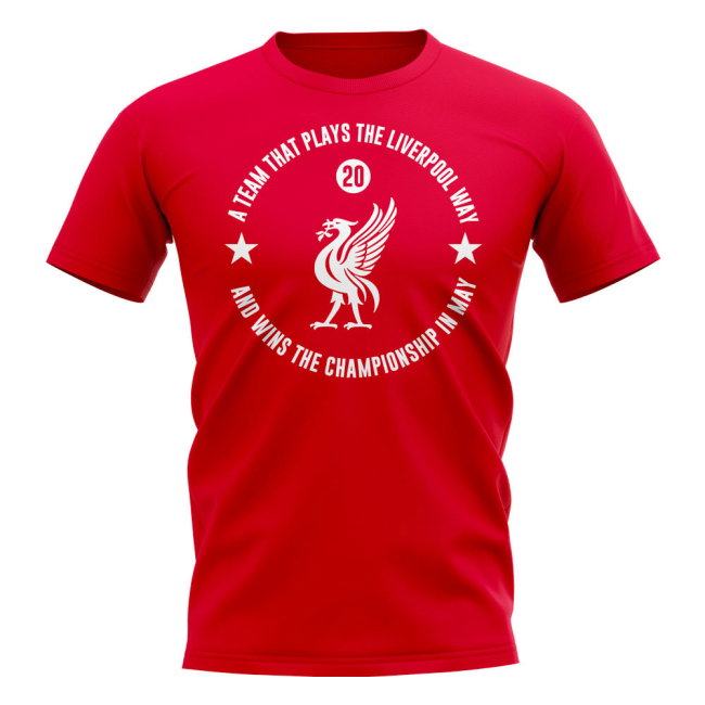 The Liverpool Way Champions 2024-25 T-Shirt (Red)