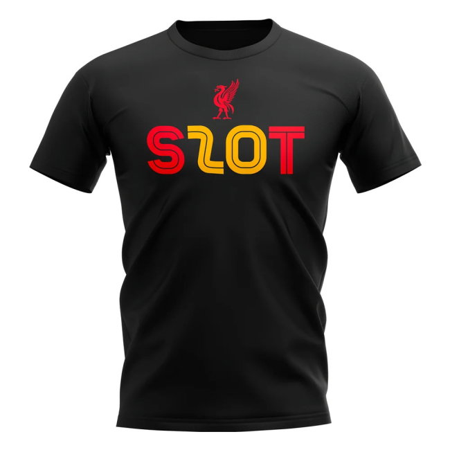 Liverpool Arne Slot 20 Titles T-Shirt (Black)