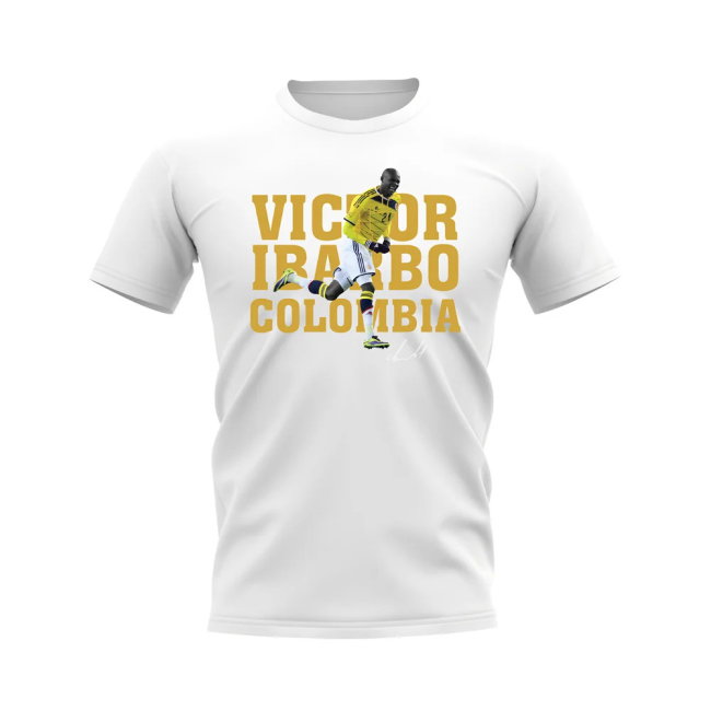 Victor Ibarbo Colombia Player Tee (White)
