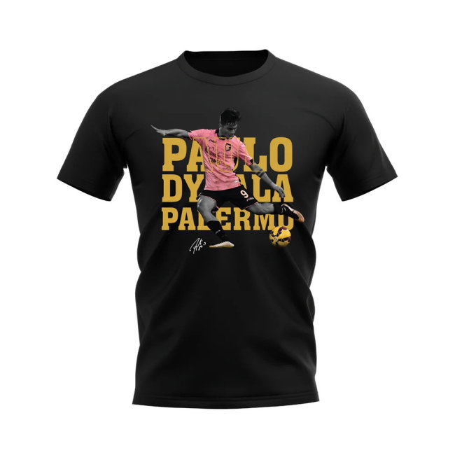 Paulo Dybala Palermo Player Tee (Black)