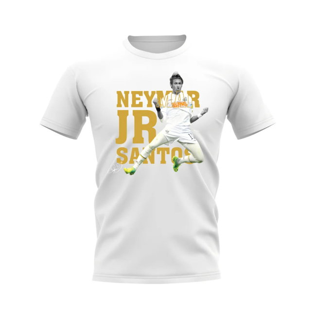 Neymar Santos Player Tee (White)