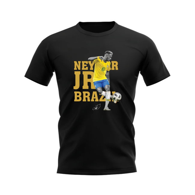 Neymar Brazil Player Tee (Black)