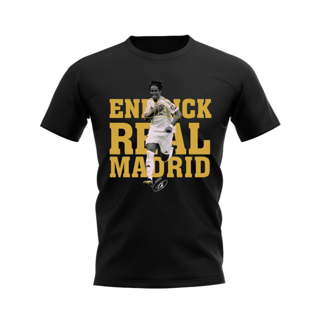Endrick Real Madrid Player Tee (Black)
