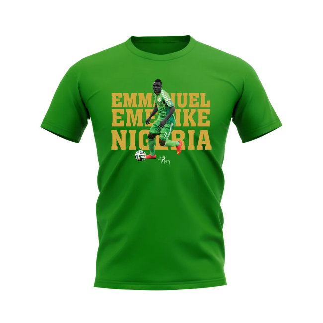 Emenike Nigeria Player Tee (Green)
