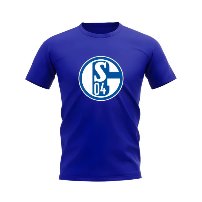 Schalke Badge T-Shirt (Royal Blue)