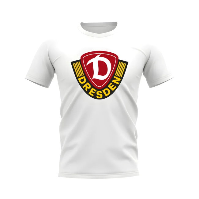 Dynamo Dresden Badge T-Shirt (White)