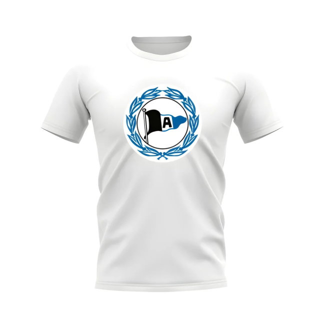 Arminia Bielefeld Badge T-Shirt (White)