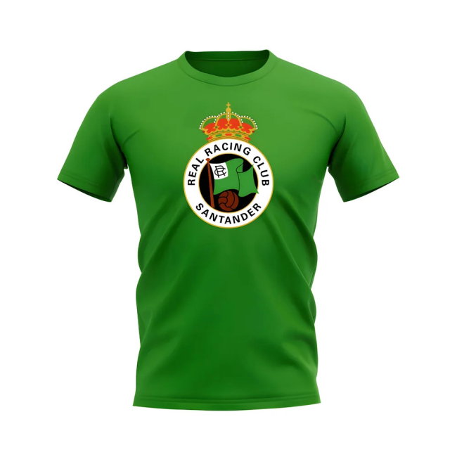 Racing Santander Badge T-Shirt (Green)