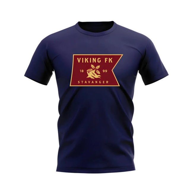 Viking Badge T-Shirt (Navy)