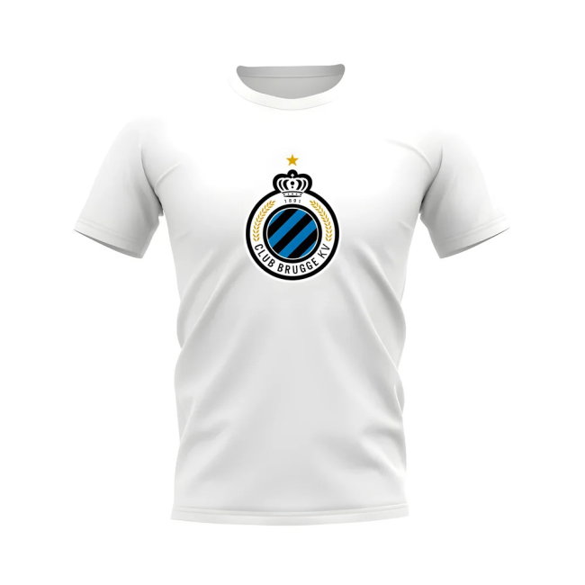 Club Brugge Badge T-Shirt (White)