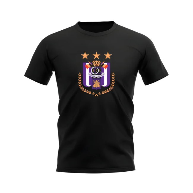 Anderlecht Badge T-Shirt (Black)
