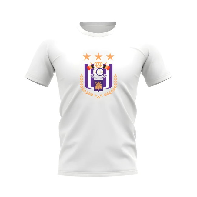 Anderlecht Badge T-Shirt (White)
