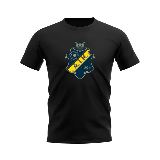 AIK Badge T-Shirt (Black)