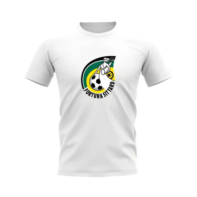 Fortuna Sittard Badge T-Shirt (White)