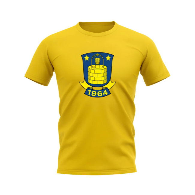Brondby Badge T-Shirt (Yellow)