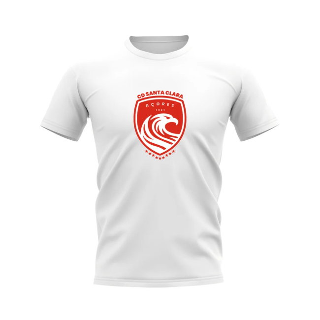 Santa Clara Badge T-shirt (White)