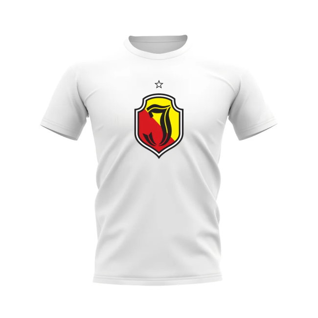 Jagiellonia Badge T-shirt (White)