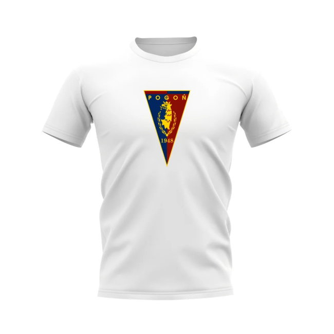 Pogon Sczcecin Badge T-shirt (White)