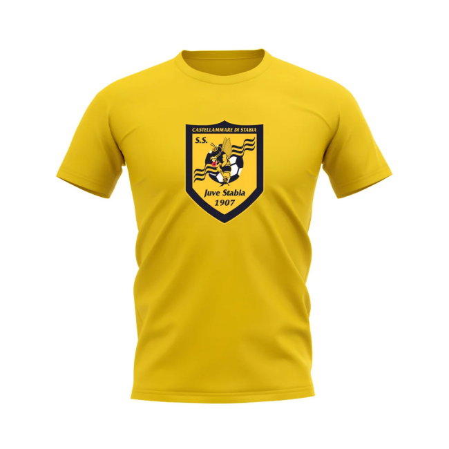 Juve Stabia Badge T-shirt (Yellow)