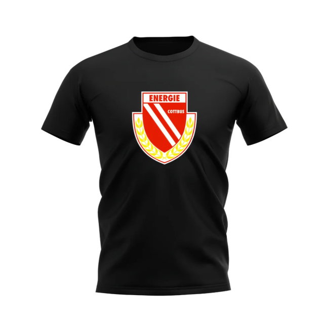 Energie Cottbus Badge T-shirt (Black)