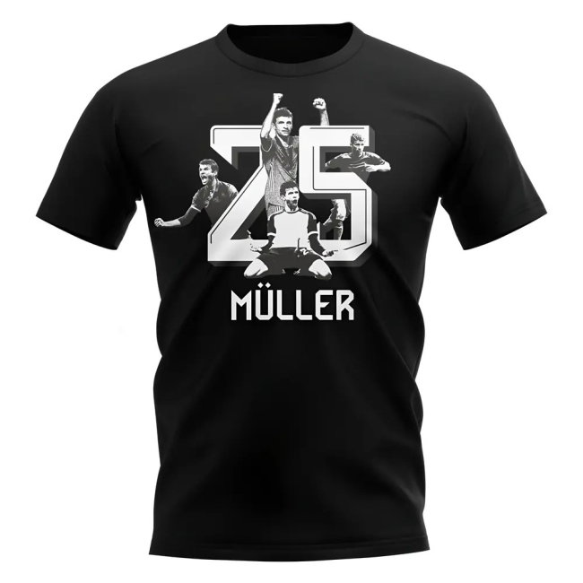 Thomas Muller Bayern Munich 25 T-Shirt (Black)
