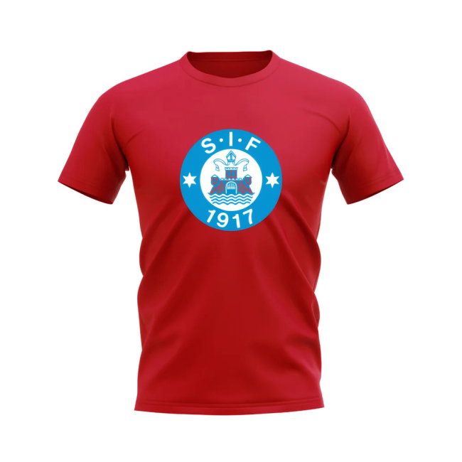 Silkeborg Badge T-shirt (Red)