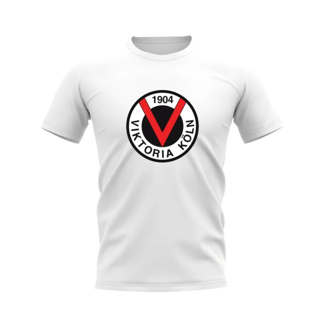 Viktoria Koln Badge T-shirt (White)