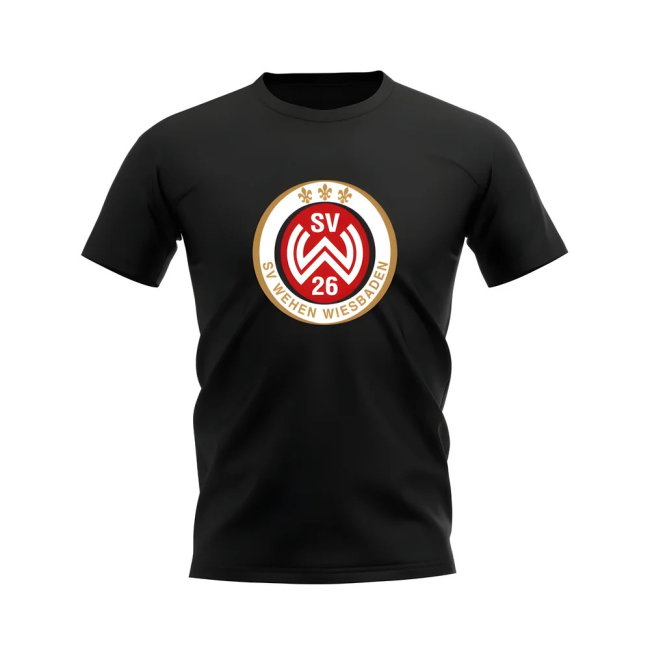 Wehen Wiesbaden Badge T-shirt (Black)