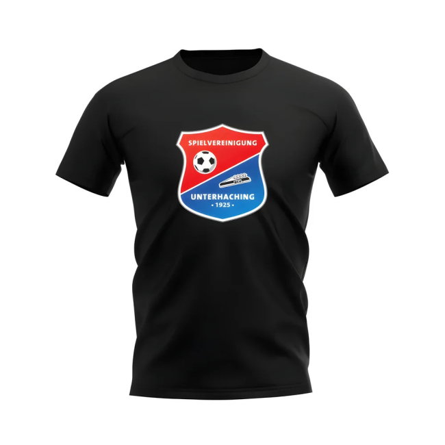Unterhaching Badge T-shirt (Black)