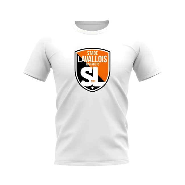 Stade Lavallois Badge T-shirt (White)