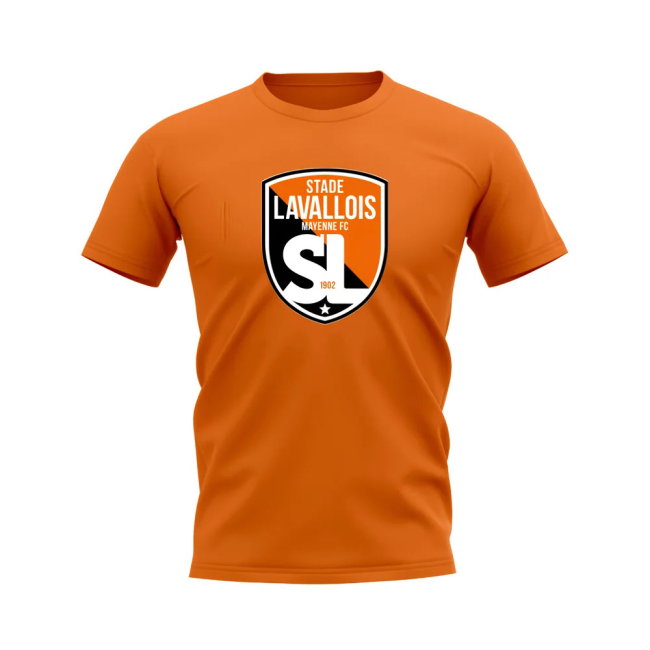 Stade Lavallois Badge T-shirt (Orange)