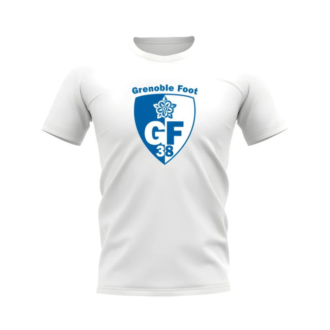 Grenoble Foot Badge T-shirt (White)
