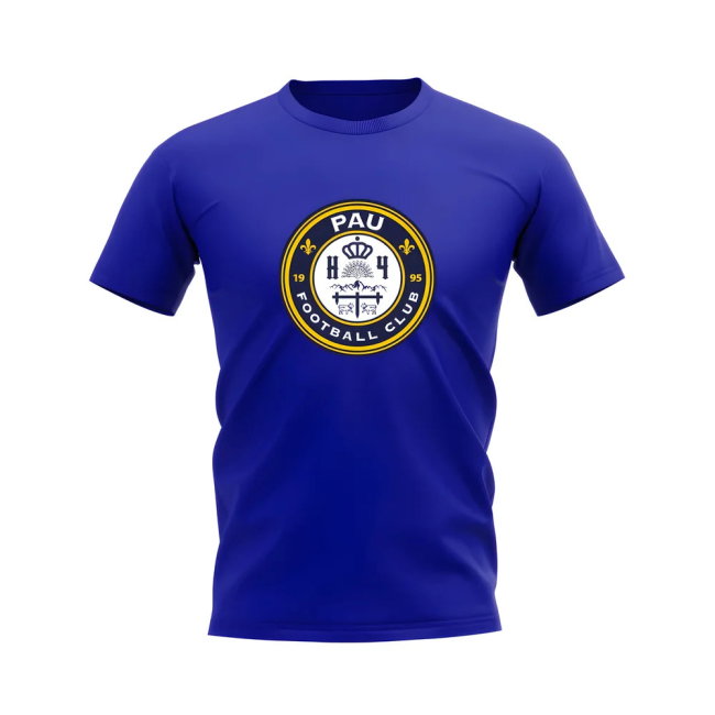 Pau Badge T-shirt (Royal Blue)