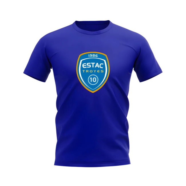 Troyes Badge T-shirt (Royal Blue)