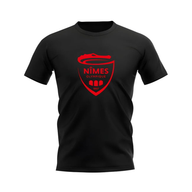 Nimes Badge T-shirt (Black)